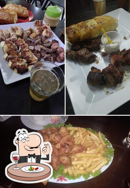 Comida em Block Espetos & Petiscaria