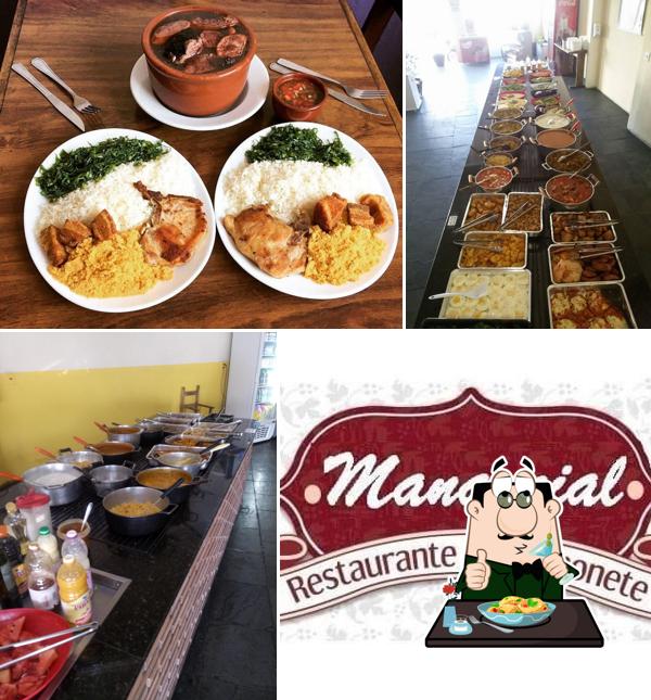 Comida em Restaurante Manancial