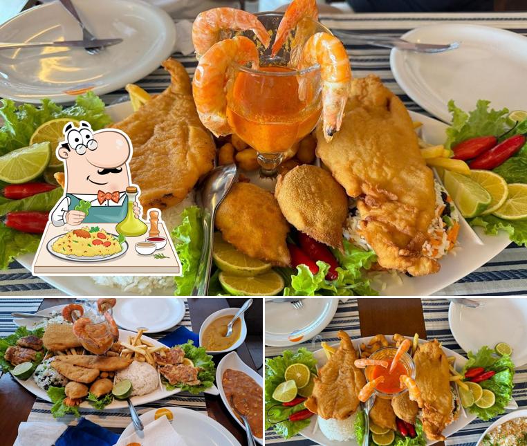 Platos en Restaurante Recanto do Mar