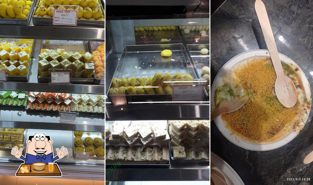 Creme brulee at Sonel Sweets and restaurant