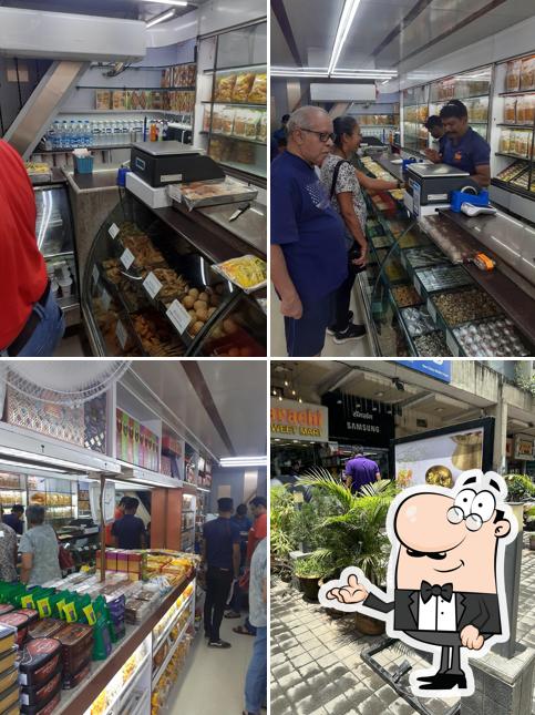 The interior of Karachi Sweet Mart