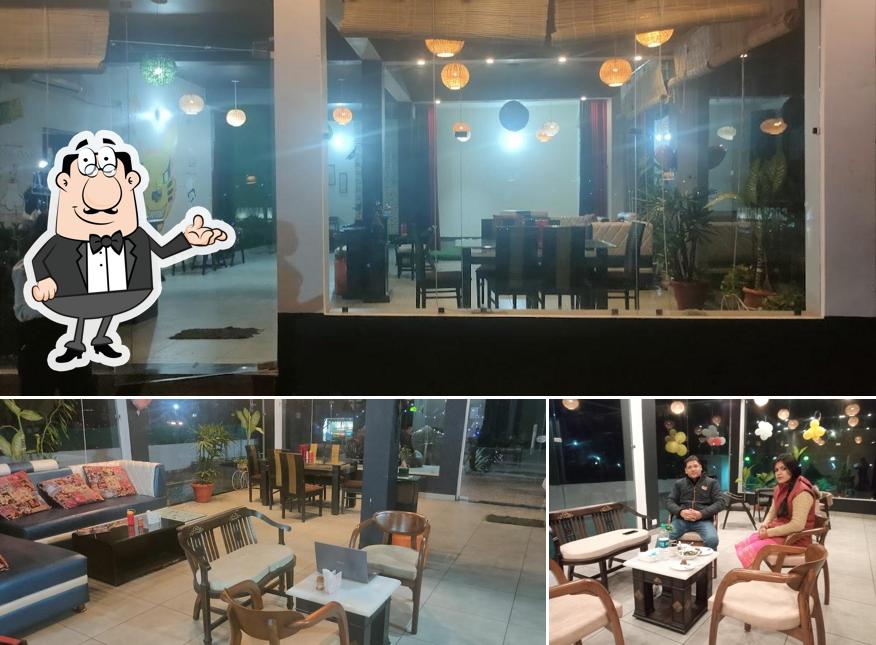 Check out how Hidden leaf cafe looks inside