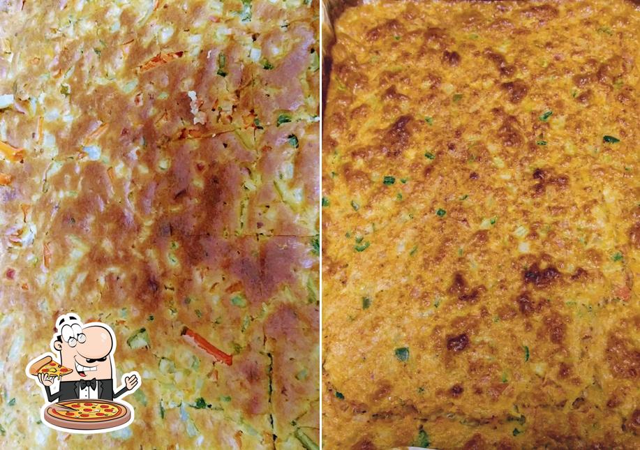 Experimente pizza no Levi's Bar e Restaurante