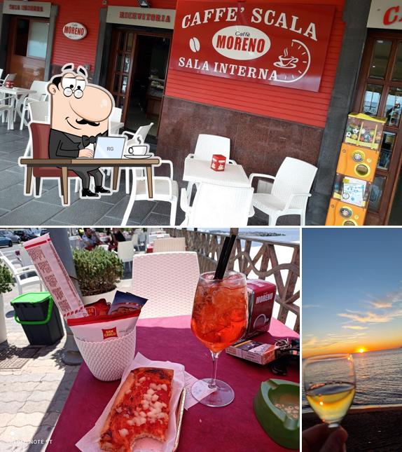 Bar Caffè Scala si caratterizza per la interni e cibo