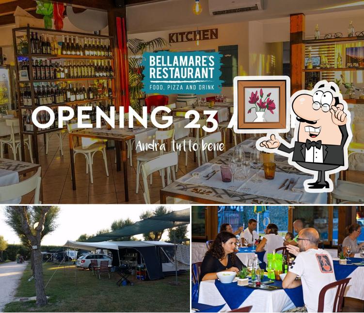 Dai un'occhiata agli interni di Bellamare Osteria Marinara
