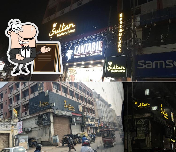 The exterior of SULTAN Restaurant