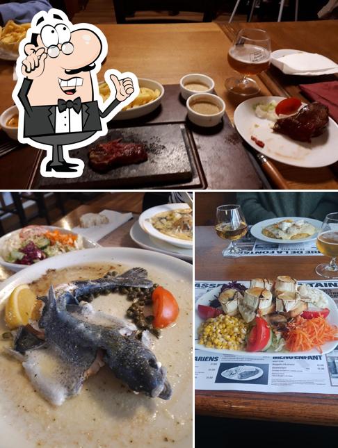 Gli interni di Brasserie de la Fontaine