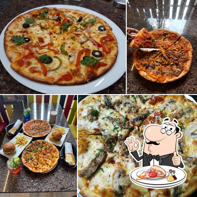 Get pizza at Cafe Meraki