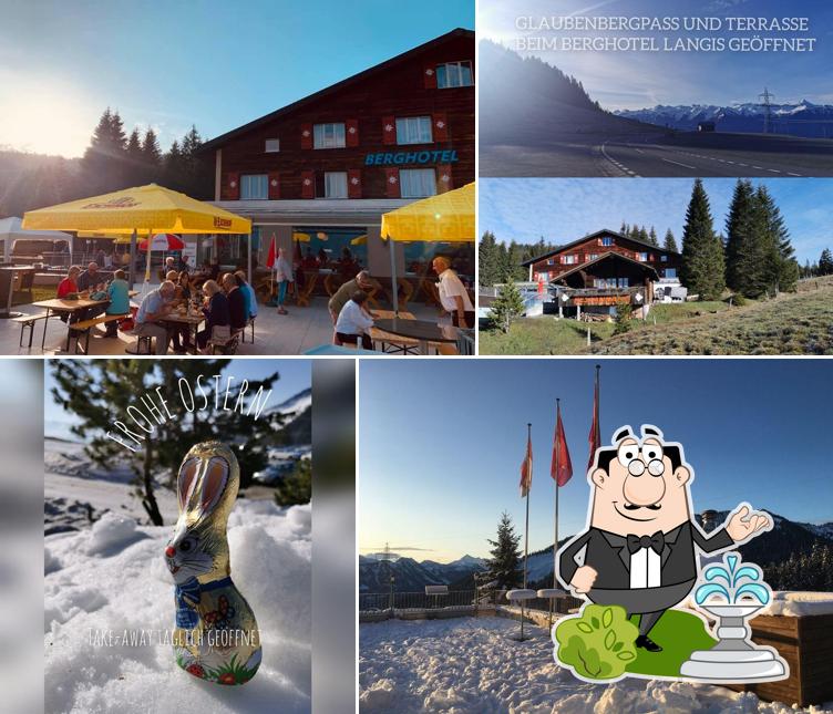 Gli esterni di Restaurant Langis