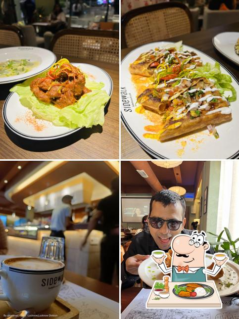 Food at Sidewalk Cafe Gomti Nagar Lucknow