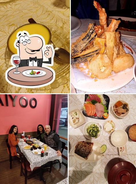 Platos en Restaurante TAIYOO