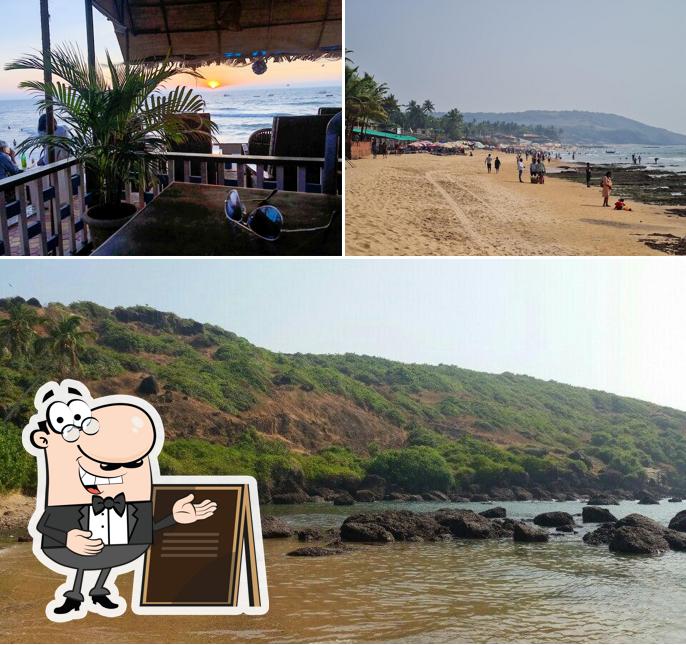 The exterior is an important feature of Sunset Restaurant and Hotel