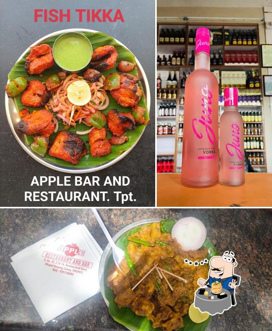 Meals at Apple Bar and Restaurant