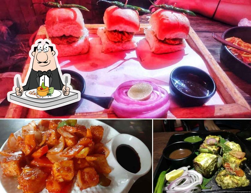 Food at Nowhere Terrace BrewPub Cafe