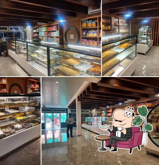 The interior of Kridha Shree