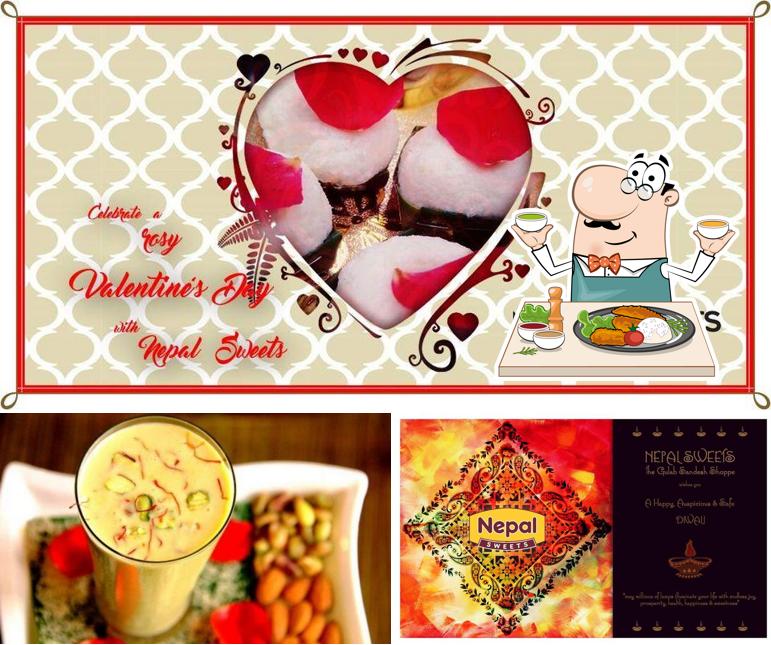 Food at Nepal Sweets