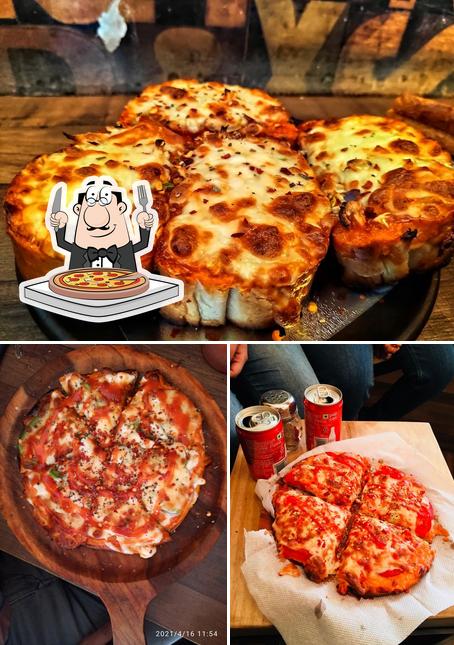 Try out pizza at Cafe Valle