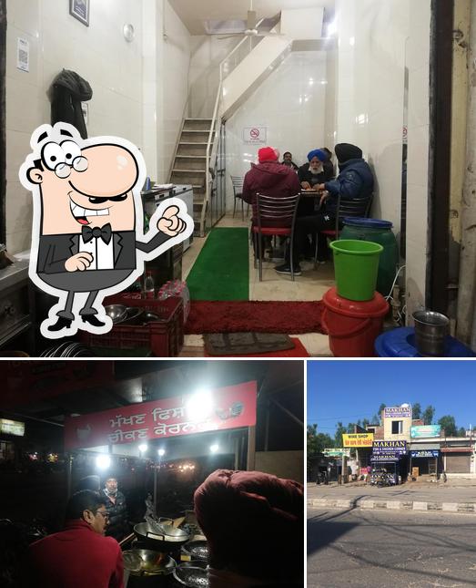 Among different things one can find interior and exterior at Makhan Fish Corner