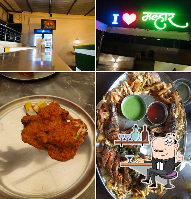 The picture of Hotel Jay Malhar हॉटेल जय मल्हार’s interior and food