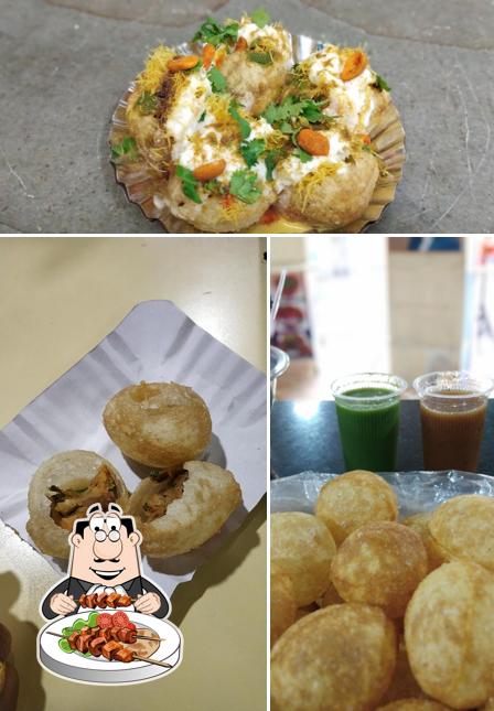 Food at Rasraj Panipuri
