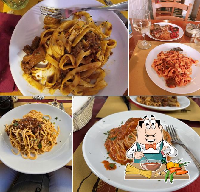 Spaghetti alla bolognese al Trattoria Il Contadino