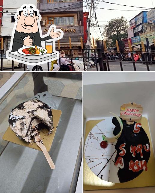 This is the photo showing food and exterior at Pappu Bakery