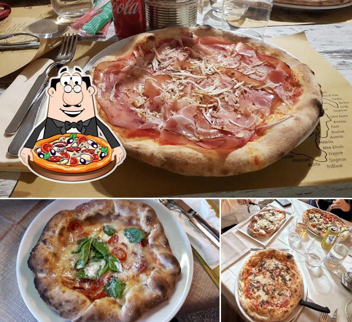 Ordina tra le svariate varianti di pizza