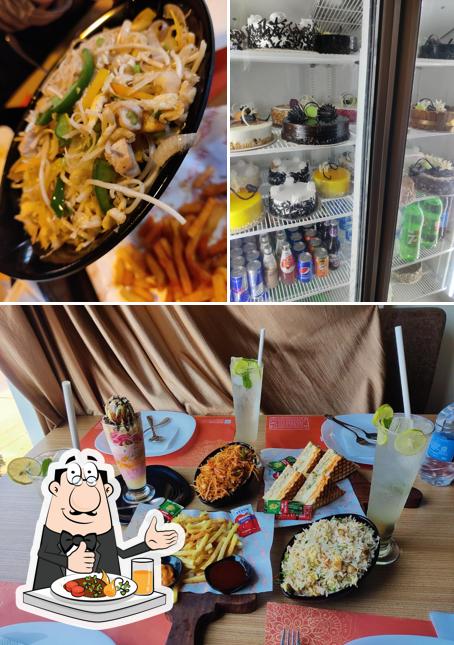 Food at HILTON CAKE AND CAFE