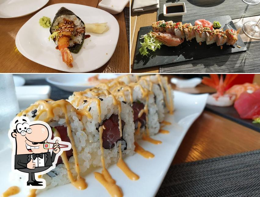 Scegli le varie opzioni di sushi