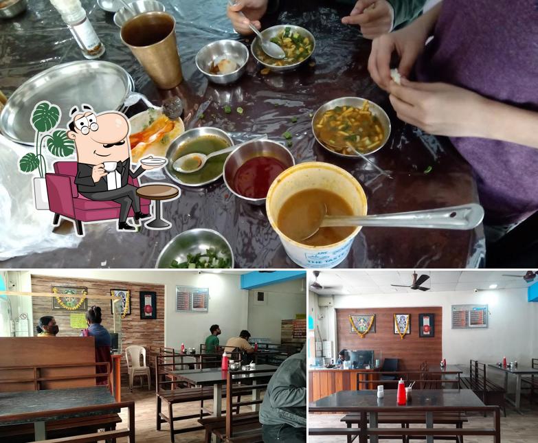 The interior of Jay Mahakali Sev Usal (kirti stambh wala) Shubhanpura branch