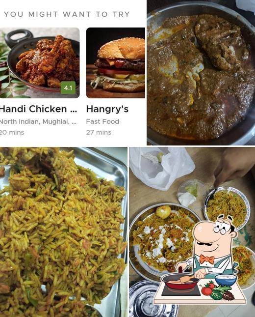 Chicken curry at Handi chicken points & restaurant