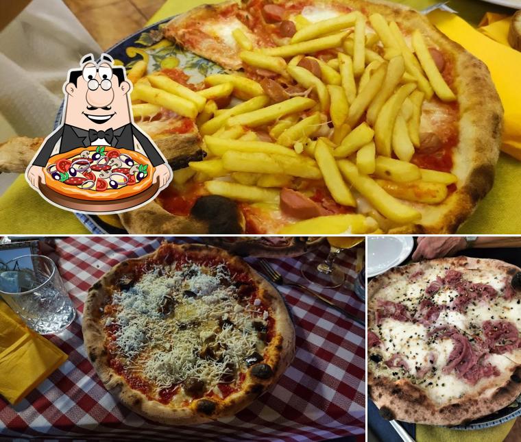 Ordina tra le molte varianti di pizza