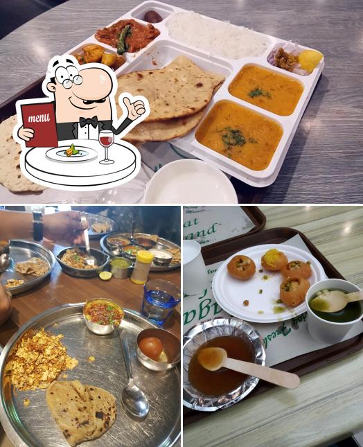 Food at B Bhagat Tarachand- Seawoods Grand Central Mall