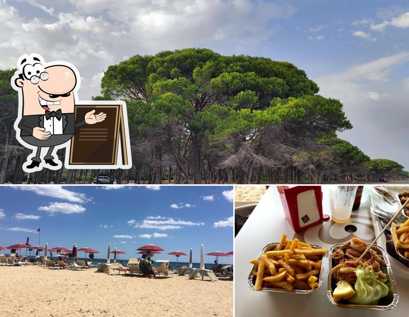 Gli esterni di Su BarOne risto beach bar