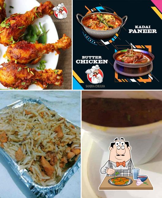 Chicken wings at Sanjha Chulha Restaurant