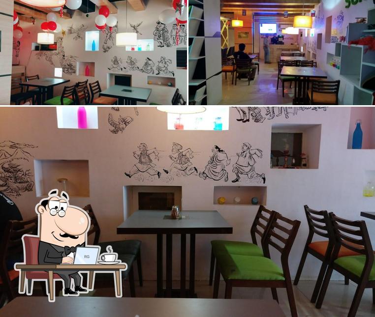 The interior of Scrummys Kharagpur