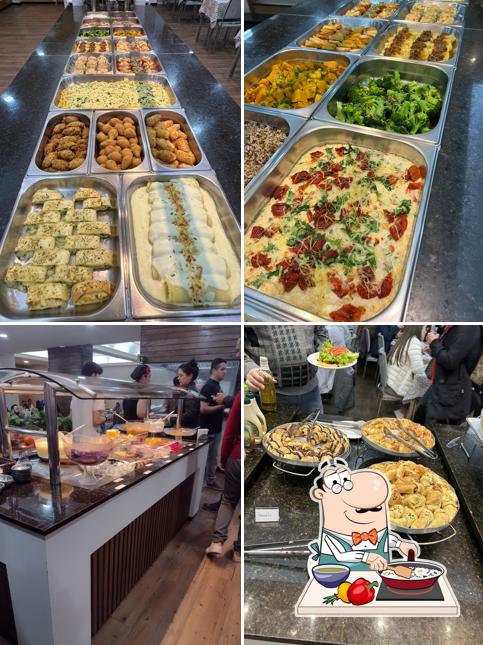 Paella em Via Natural Restaurante