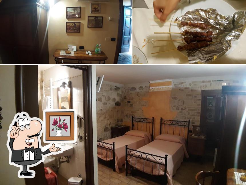 Questa è la immagine che mostra la interni e cibo di Hotel Ristorante Il Vecchio Mulino - Chieti