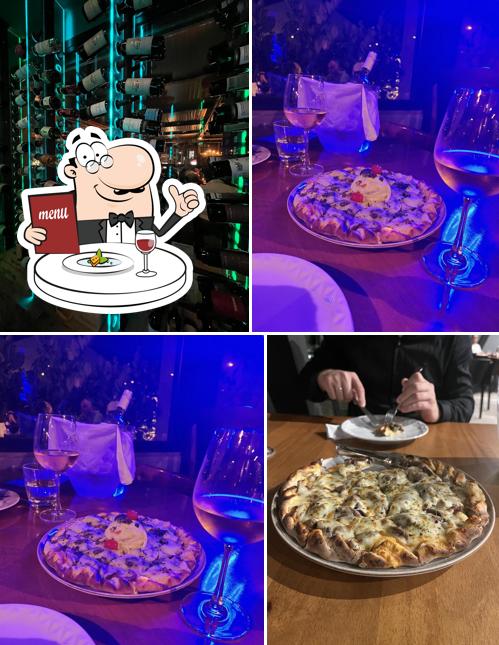 Comida em Bodega Pizza Entre Vinhos