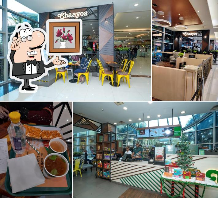 The interior of Chaayos Cafe - Viviana Mall, Thane