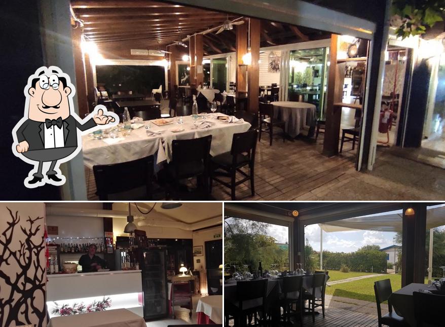 Gli interni di Ristorante Trabucco