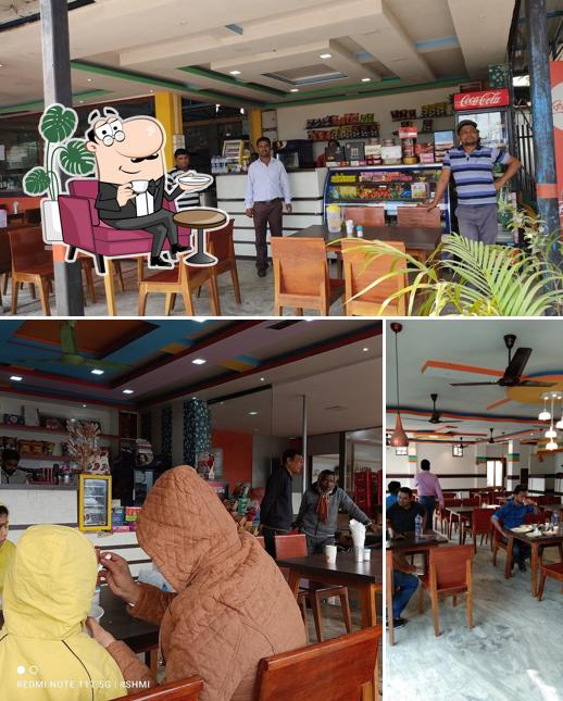 The interior of Anand RestauranT