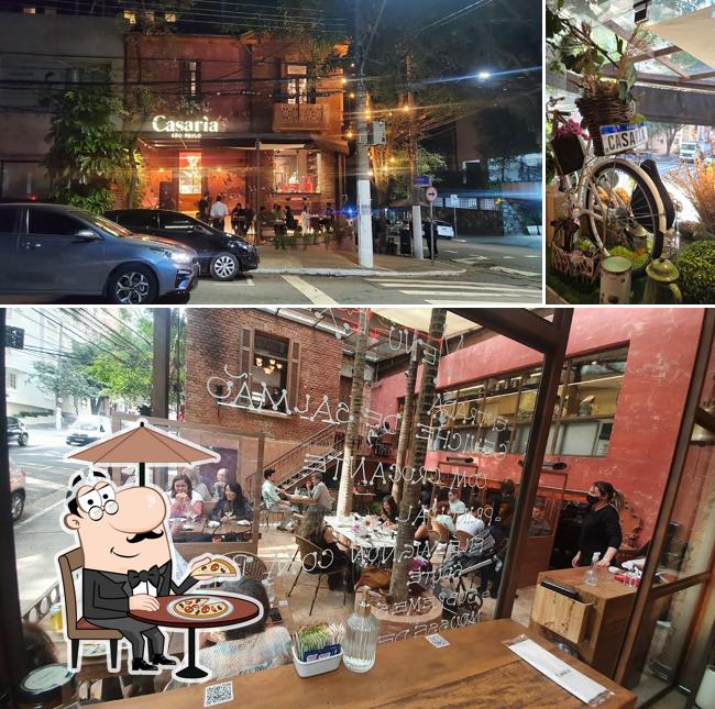 Veja a área externa do Casarìa SP