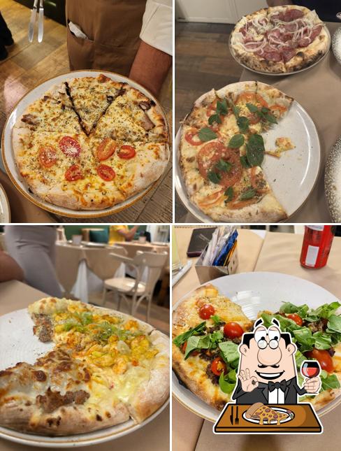 Escolha pizza no De'Vitto Pasta & Pizza