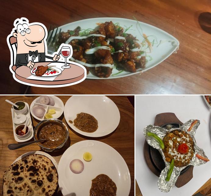 Order meat dishes at Hotel Vrunda