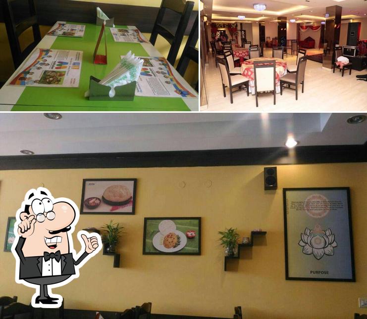 The interior of Shree Rathnam