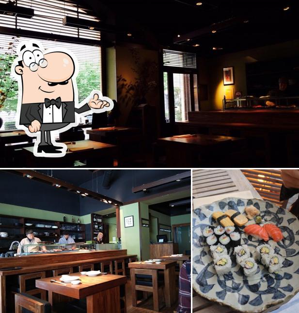 Gli interni di Sushimama