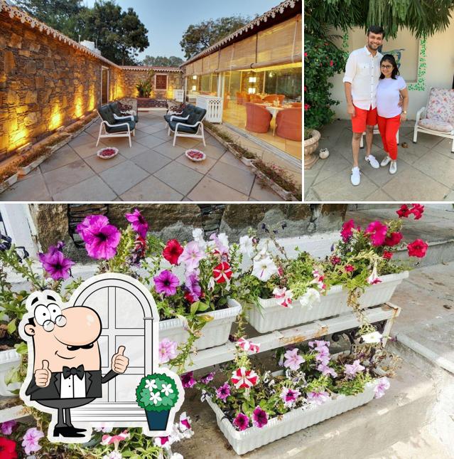 You can get some fresh air at the outside area of Tribute Restaurant