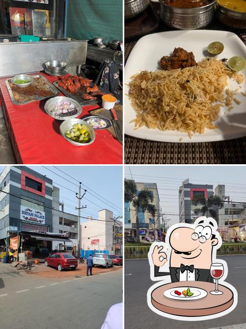 Biryani Palace is distinguished by food and exterior