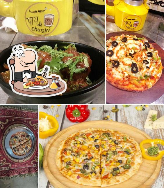 Pick pizza at Chai ki Chuski